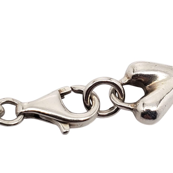 RLM Studio Sterling Silver Heart Link Bracelet #21030 - Picture 5 of 11
